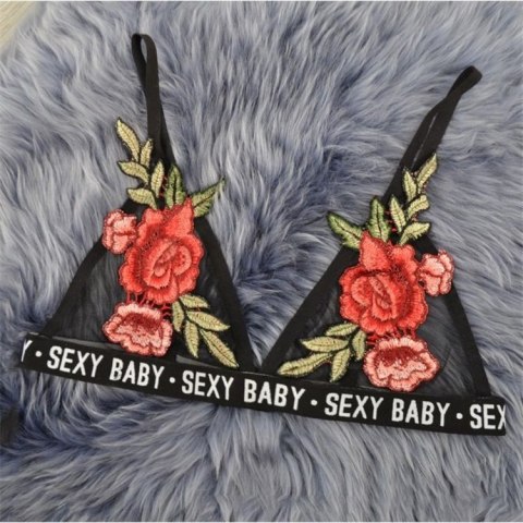 Ozdobny Top róże SEXY BABY rozmiar s Ozdobny Top róże SEXY BABY rozmiar s