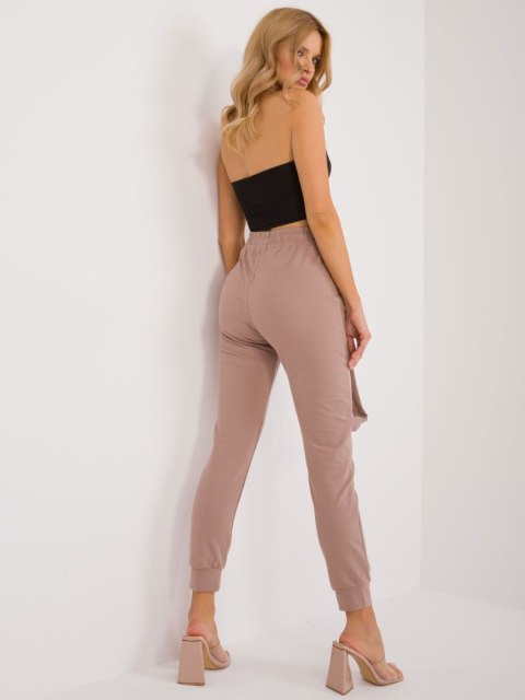 Spodnie dresowe RV-DR-9629.82 ciemny bezowy L/XL Spodnie dresowe RV-DR-9629.82 ciemny bezowy L/XL