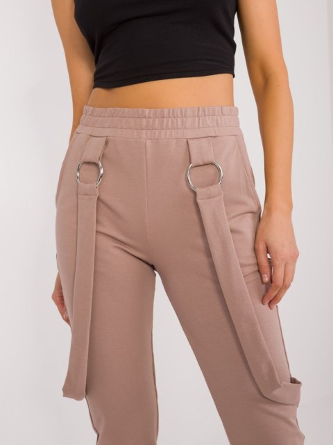 Spodnie dresowe RV-DR-9629.82 ciemny bezowy L/XL Spodnie dresowe RV-DR-9629.82 ciemny bezowy L/XL