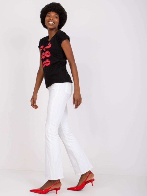 T-shirt TW-TS-1005-15.29P czarny M T-shirt TW-TS-1005-15.29P czarny M