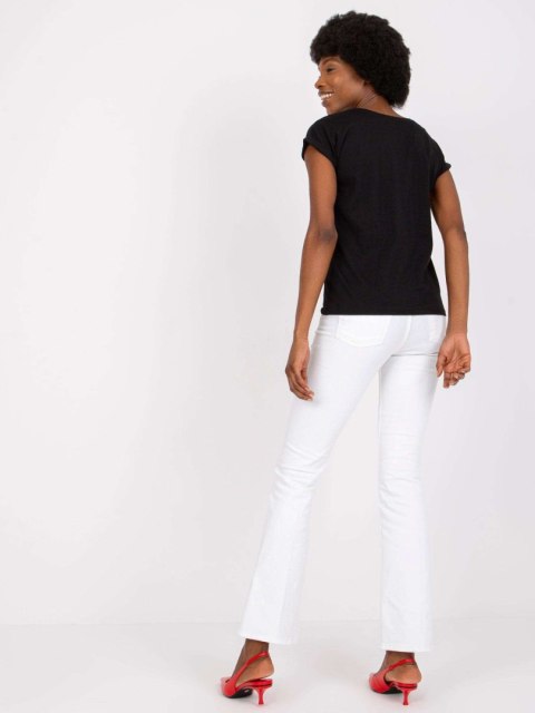T-shirt TW-TS-1005-15.29P czarny M T-shirt TW-TS-1005-15.29P czarny M