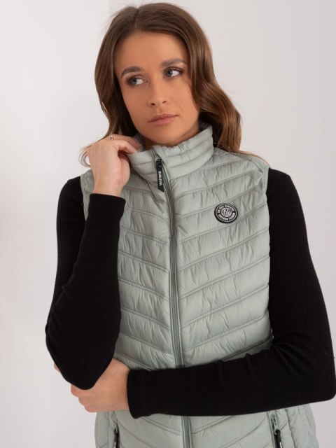 Kamizelka D50076XB80120A2 pistacjowy L Kamizelka D50076XB80120A2 pistacjowy L