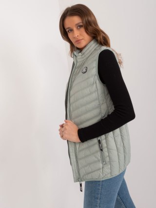 Kamizelka D50076XB80120A2 pistacjowy M
