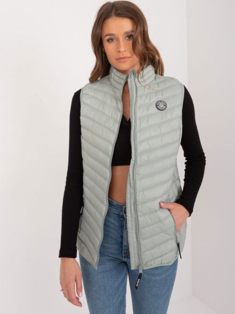Kamizelka D50076XB80120A2 pistacjowy M Kamizelka D50076XB80120A2 pistacjowy M