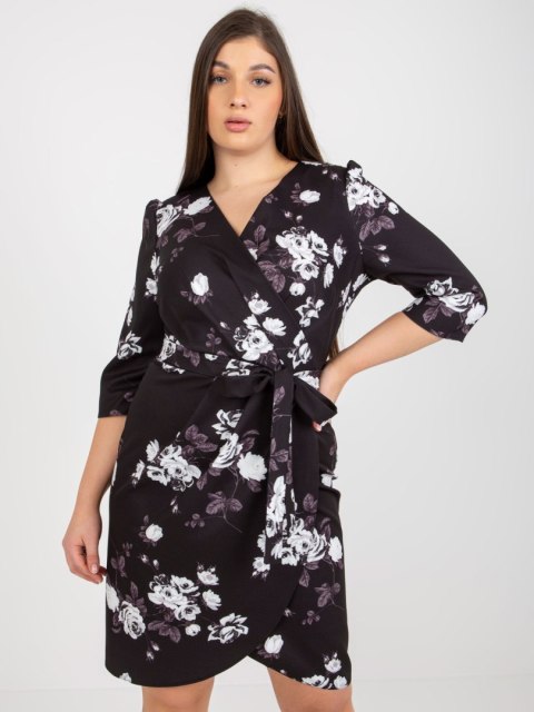 Sukienka LK-SK-508564.10P czarny 46 Sukienka LK-SK-508564.10P czarny 46