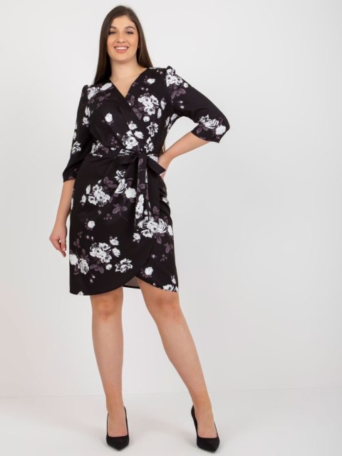 Sukienka LK-SK-508564.10P czarny 46 Sukienka LK-SK-508564.10P czarny 46