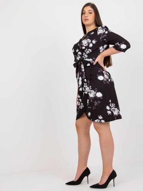 Sukienka LK-SK-508564.10P czarny 46 Sukienka LK-SK-508564.10P czarny 46