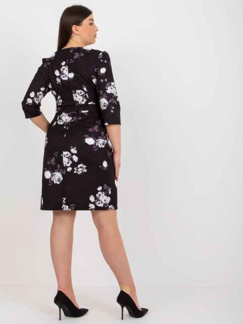 Sukienka LK-SK-508564.10P czarny 48 Sukienka LK-SK-508564.10P czarny 48