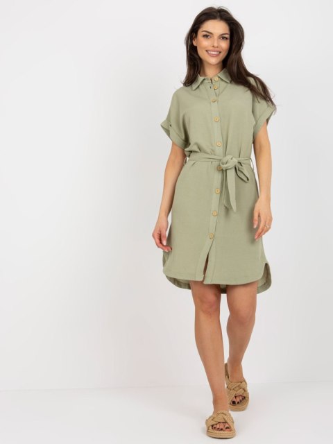 Sukienka WN-SK-VE40.33P pistacjowy S Sukienka WN-SK-VE40.33P pistacjowy S