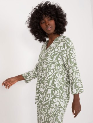 Bluzka D73771M11174A khaki M