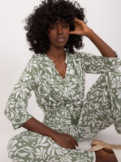 Bluzka D73771M11174A khaki M Bluzka D73771M11174A khaki M