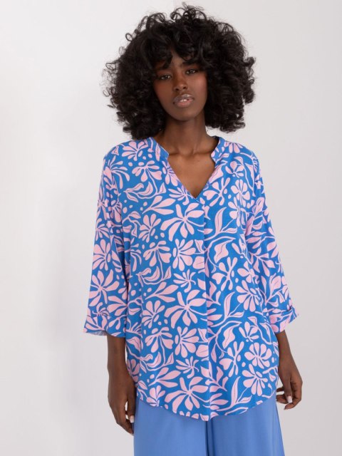 Bluzka D73771M11174A niebieski S