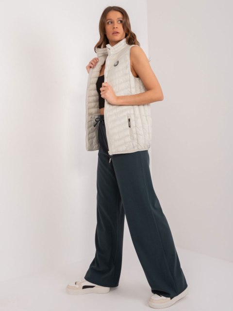 Kamizelka D50076XB80120A1 jasny beżowy S