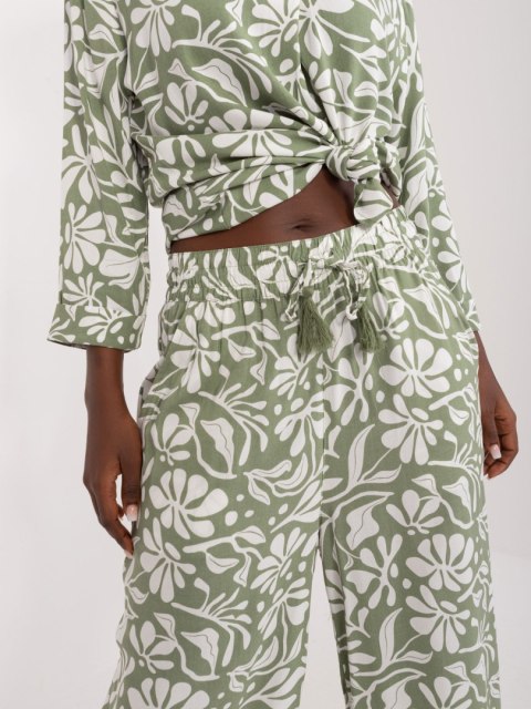 Spodnie D73771M62237E khaki M Spodnie D73771M62237E khaki M