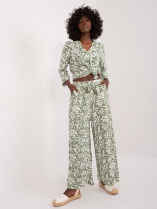 Spodnie D73771M62237E khaki S