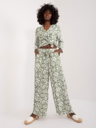 Spodnie D73771M62237E khaki S