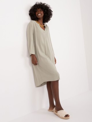 Sukienka D73761M30430A khaki XL
