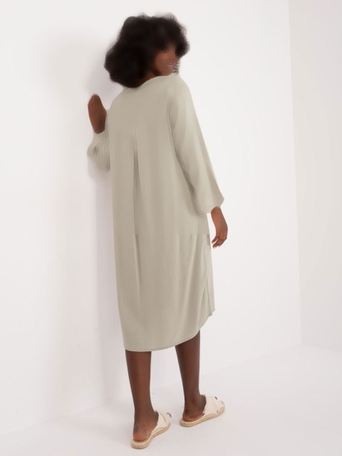 Sukienka D73761M30430A khaki XL Sukienka D73761M30430A khaki XL