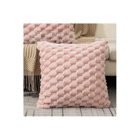 Poszewka na poduszkę 45 x 45 cm puszysta GEOMETRYCZNA 3D POD152 Poszewka na poduszkę 45 x 45 cm puszysta GEOMETRYCZNA 3D POD152