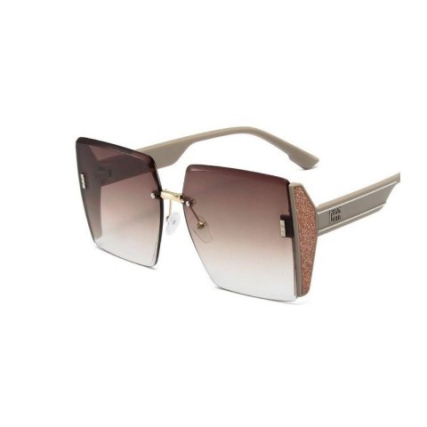 Okulary przeciwsłoneczne ELEGANT SQUARE BROWN OK379WZ1 Okulary przeciwsłoneczne ELEGANT SQUARE BROWN OK379WZ1