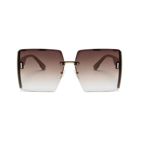 Okulary przeciwsłoneczne ELEGANT SQUARE BROWN OK379WZ1 Okulary przeciwsłoneczne ELEGANT SQUARE BROWN OK379WZ1