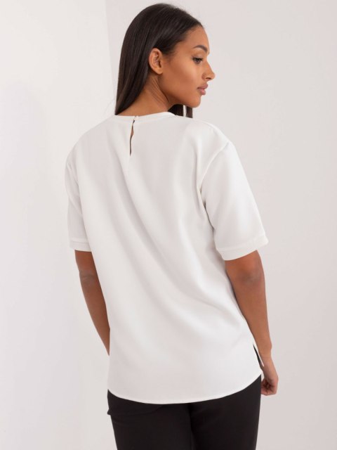 Bluzka LK-BZ-509621.81 ecru L/XL Bluzka LK-BZ-509621.81 ecru L/XL