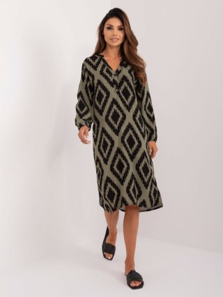 Sukienka D73771M30427B khaki M