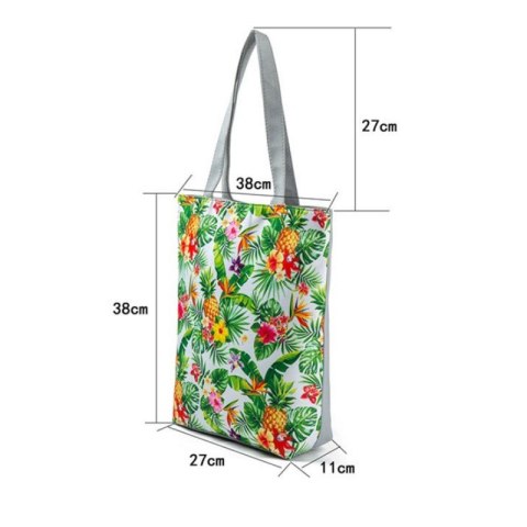 Duża torba plażowa nadruk TP10WZ9 Duża torba plażowa nadruk TP10WZ9