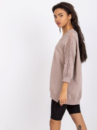 Bluzka RV-BZ-7557.01 ciemny bezowy L/XL