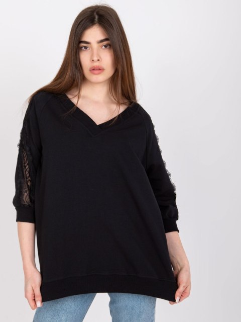 Bluzka RV-BZ-7557.01 czarny S/M Bluzka RV-BZ-7557.01 czarny S/M