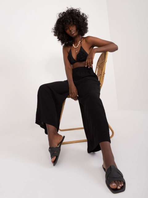 Spodnie D73761M62237E czarny XL