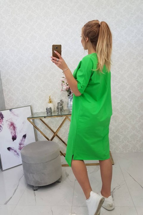 Sukienka oversize jasno zielona Sukienka oversize jasno zielona