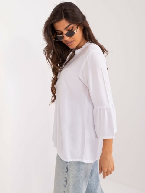Bluzka D73761M11062E biały XXL Bluzka D73761M11062E biały XXL