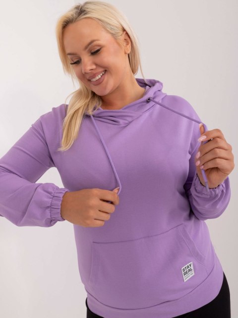 Bluza RV-BL-8655-1.13X fioletowy Bluza RV-BL-8655-1.13X fioletowy