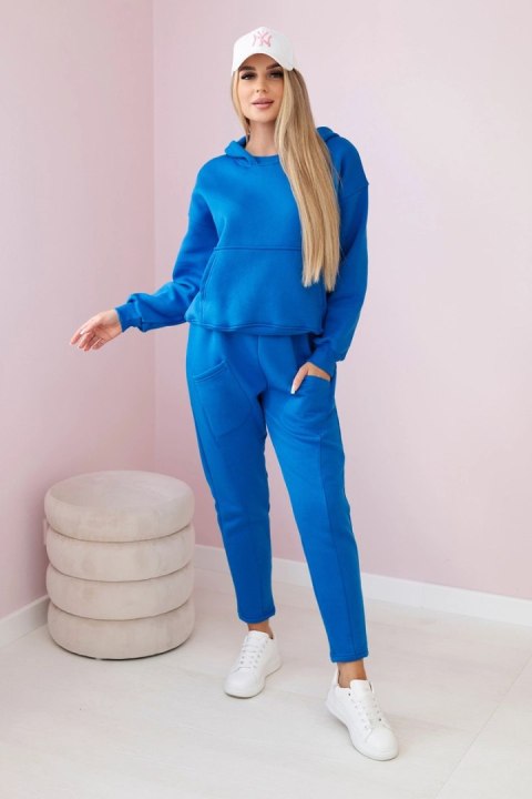 Komplet sportowy damski spodnie i bluza chabrowy Komplet sportowy damski spodnie i bluza chabrowy