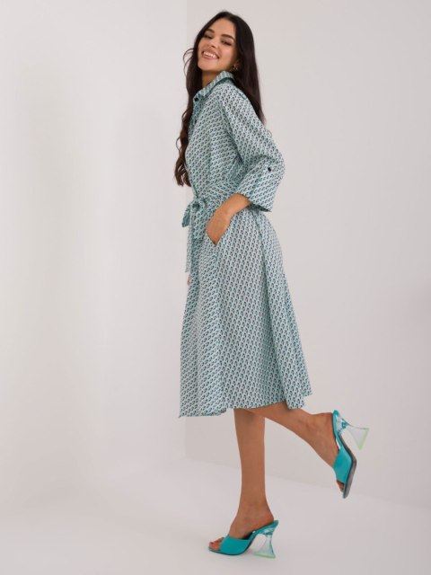 Sukienka LK-SK-509673.13 mietowy S/M Sukienka LK-SK-509673.13 mietowy S/M