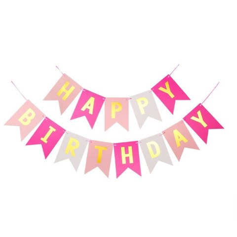 Girlanda Urodzinowa 16 x 20 cm BLN15 Girlanda Urodzinowa 16 x 20 cm BLN15