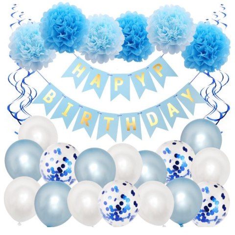 Zestaw Balonów 24szt BLN10 Zestaw Balonów 24szt BLN10