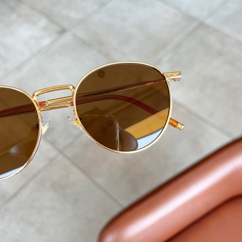 Okulary przeciwsłoneczne Classic zdobienie OK394 Okulary przeciwsłoneczne Classic zdobienie OK394