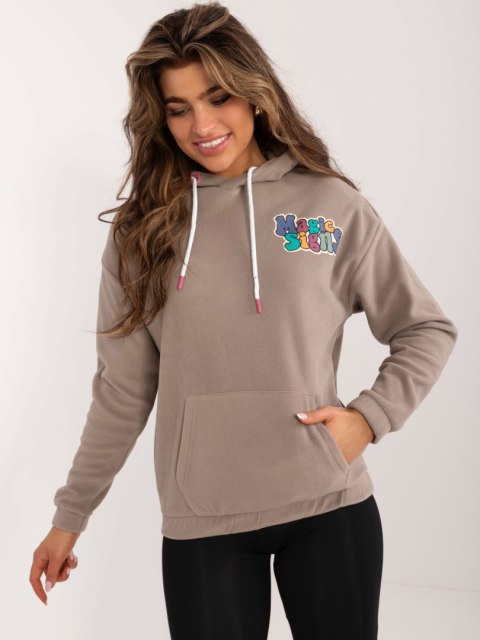 Bluza D20005M02679A ciemny bezowy S Bluza D20005M02679A ciemny bezowy S