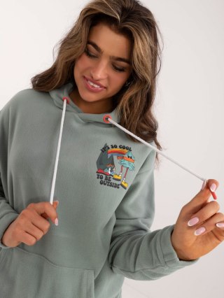 Bluza D20005M02679A pistacjowy M