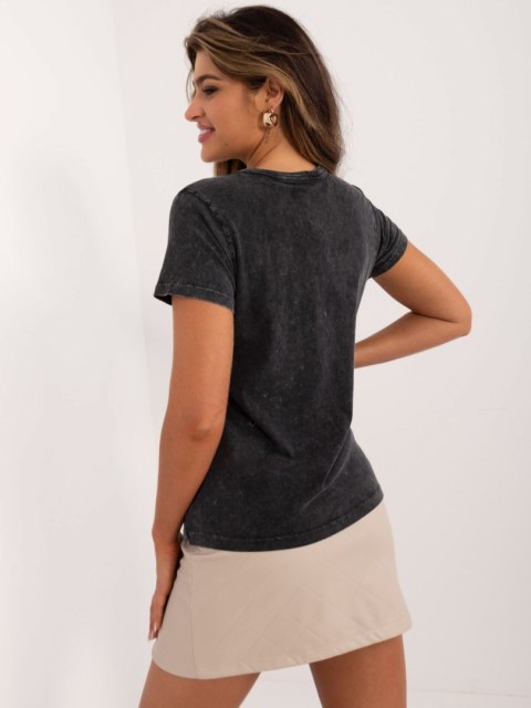 Bluzka D12048M02556E ciemny szary L