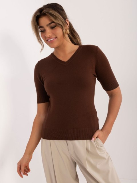 Bluzka PM-BZ-PM-5031.45 brązowy M/L Bluzka PM-BZ-PM-5031.45 brązowy M/L