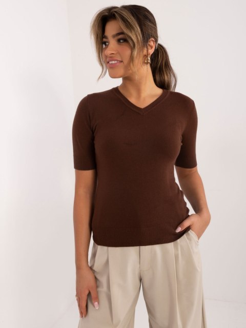Bluzka PM-BZ-PM-5031.45 brązowy M/L Bluzka PM-BZ-PM-5031.45 brązowy M/L