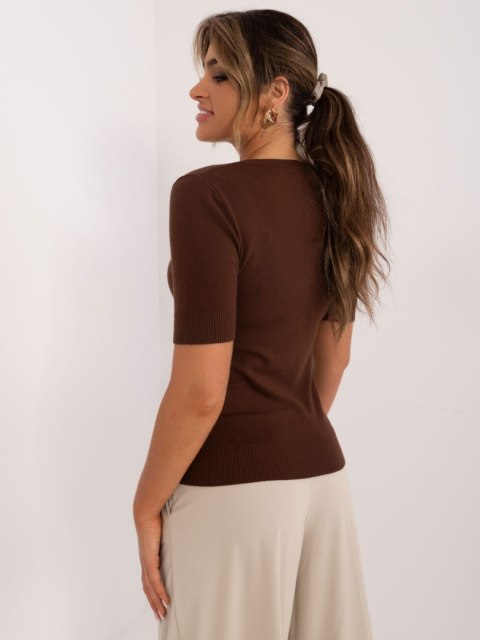 Bluzka PM-BZ-PM-5031.45 brązowy M/L Bluzka PM-BZ-PM-5031.45 brązowy M/L