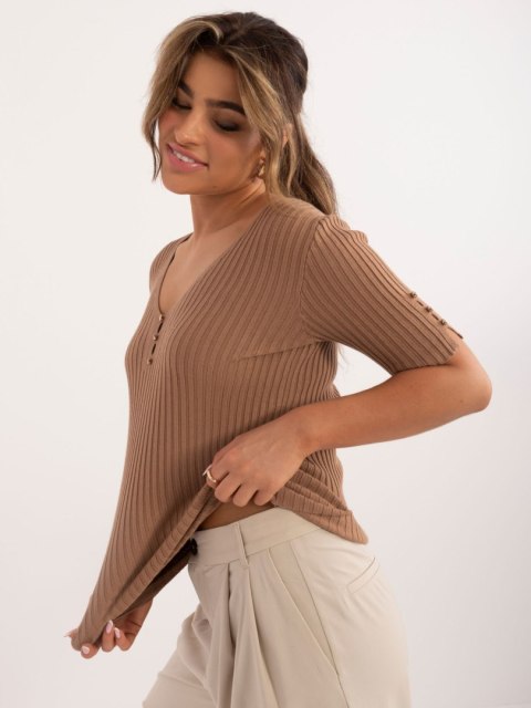 Bluzka PM-BZ-PM-5032.31P camelowy S/M Bluzka PM-BZ-PM-5032.31P camelowy S/M