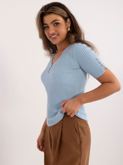 Bluzka PM-BZ-PM-5032.31P jasny niebieski M/L Bluzka PM-BZ-PM-5032.31P jasny niebieski M/L