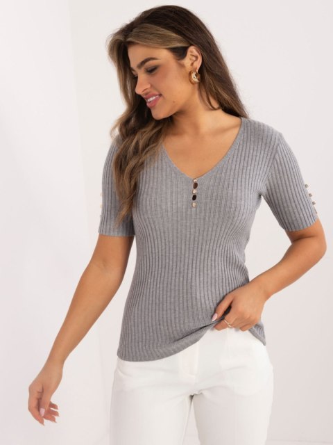 Bluzka PM-BZ-PM-5032.31P szary M/L