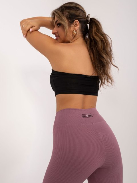 Leginsy RV-LG-9327.24 ciemny różowy S