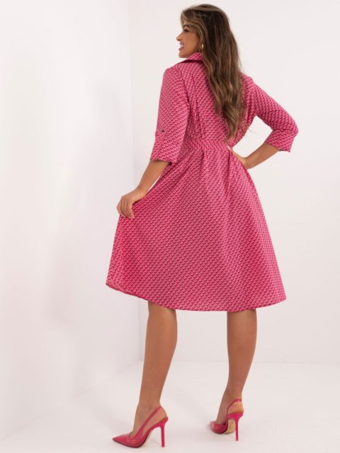 Sukienka LK-SK-509673.13 fuksjowy L/XL Sukienka LK-SK-509673.13 fuksjowy L/XL